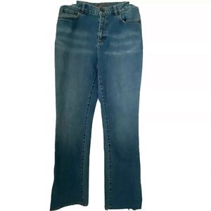 Lauren Jeans Co Womens 6 Premium Denim Jeans Mid Rise Mom Boot Vintage